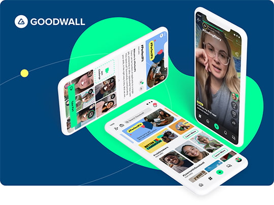 2022 download the Goodwall app call to action version 1